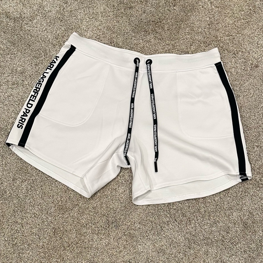 Karl Lagerfeld Women's White Shorts